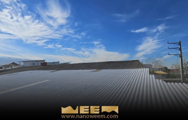 عایق کاری سقف شیروانی-nanoweem.com