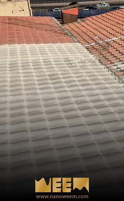 عایق کاری سقف شیروانی-نانو ویم-nanoweem.com